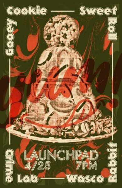 Crime Lab * Gooey Cookie * Sweet Roll * Wasco Rabbit