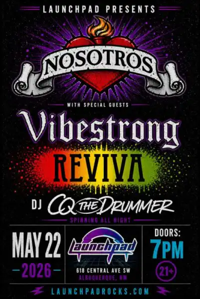 Nosotros * Vibestrong * Reviva * DJ CQ the Drummer